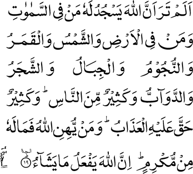 The Holy Quran - Chapter: 22: Al-Hajj